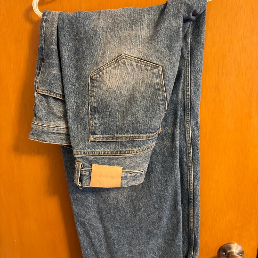 Gant Relaxed Fit Blue Jeans